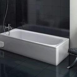 Laufen endepanel til stålbadekar 80 cm