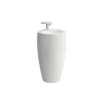 Laufen il bagno alessi frittstående servant ø53 cm lcc hvit