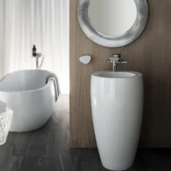 Laufen il bagno alessi frittstående servant ø53 cm lcc hvit