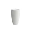 Laufen il bagno alessi frittstående servant ø53 cm u/armaturhull lcc hvit