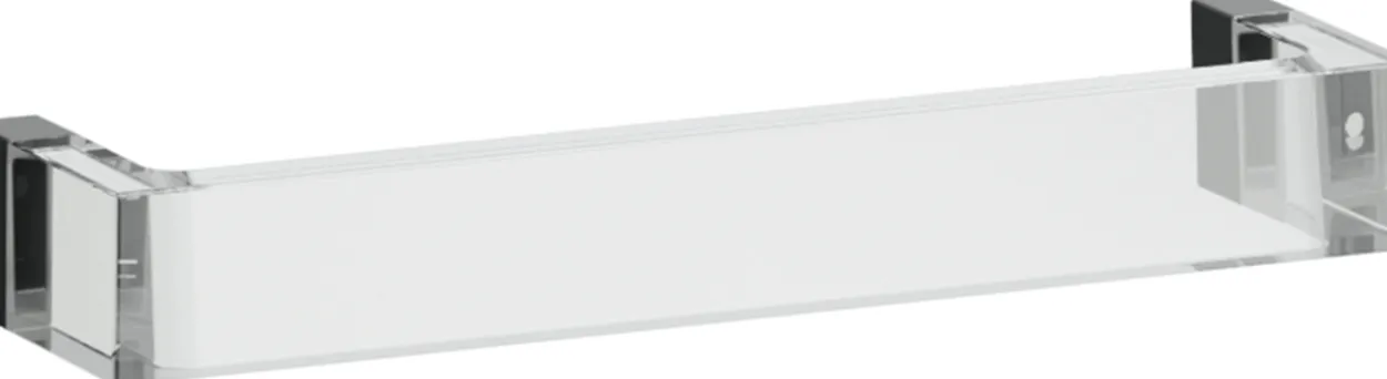 Laufen kartell håndklestativ 30 cm gjennomsiktig