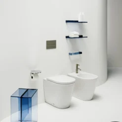 Laufen kartell håndklestativ 45 cm gjennomsiktig
