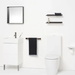 Laufen kartell håndklestativ 30 cm røykgrå
