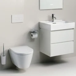 Laufen kartell kompakt veggskål rimless 49x37 cm lcc hvit