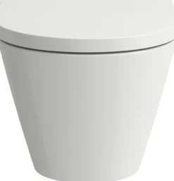 Laufen kartell rimless veggskål m/toalettsete