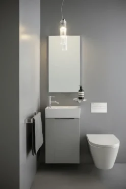 Laufen kartell rimless veggskål m/toalettsete
