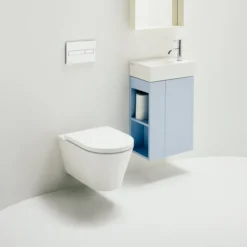 Laufen kartell rimless veggskål m/toalettsete