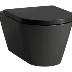 Laufen kartell rimless veggskål sort