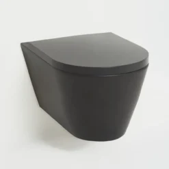Laufen kartell rimless veggskål matt sort