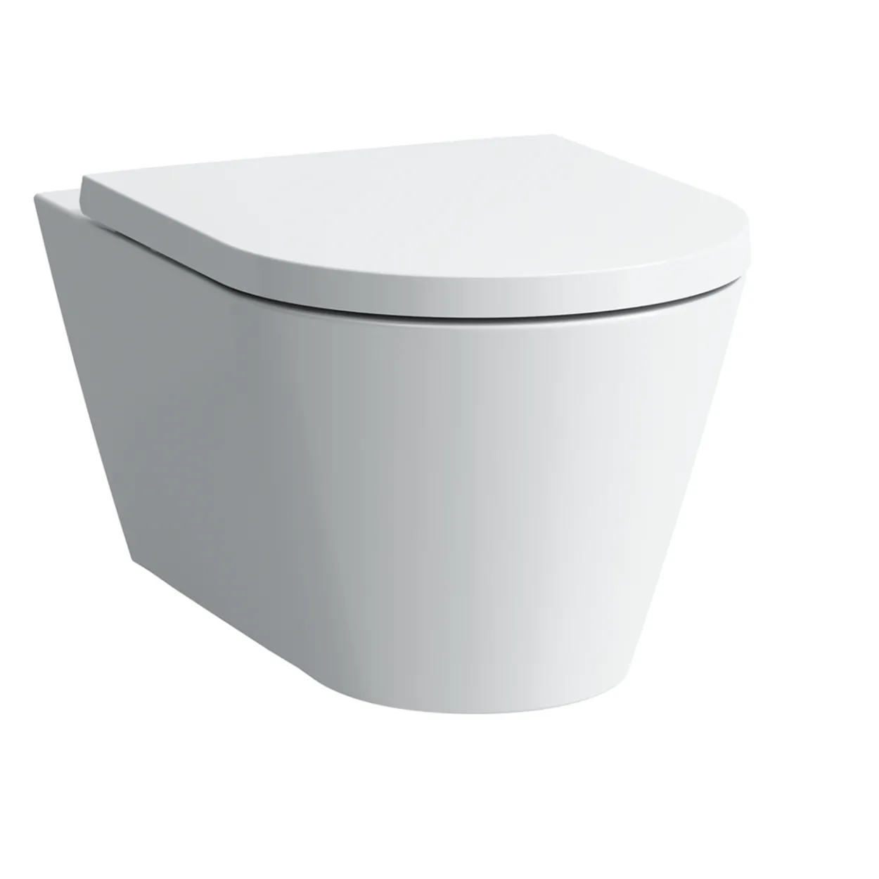 Laufen kartell rimless veggskål hvit