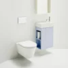 Laufen kartell servant 46x28 cm lcc høyre u/overløp hvit