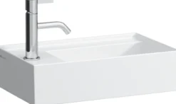 Laufen kartell servant 46x28 cm lcc venstre u/overløp hvit