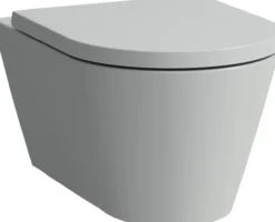 Laufen kartell toalettsete m/soft-close & quick-release matt grå