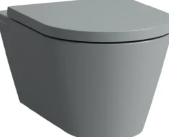 Laufen kartell veggskål rimless 54,5x37 cm matt grafitt