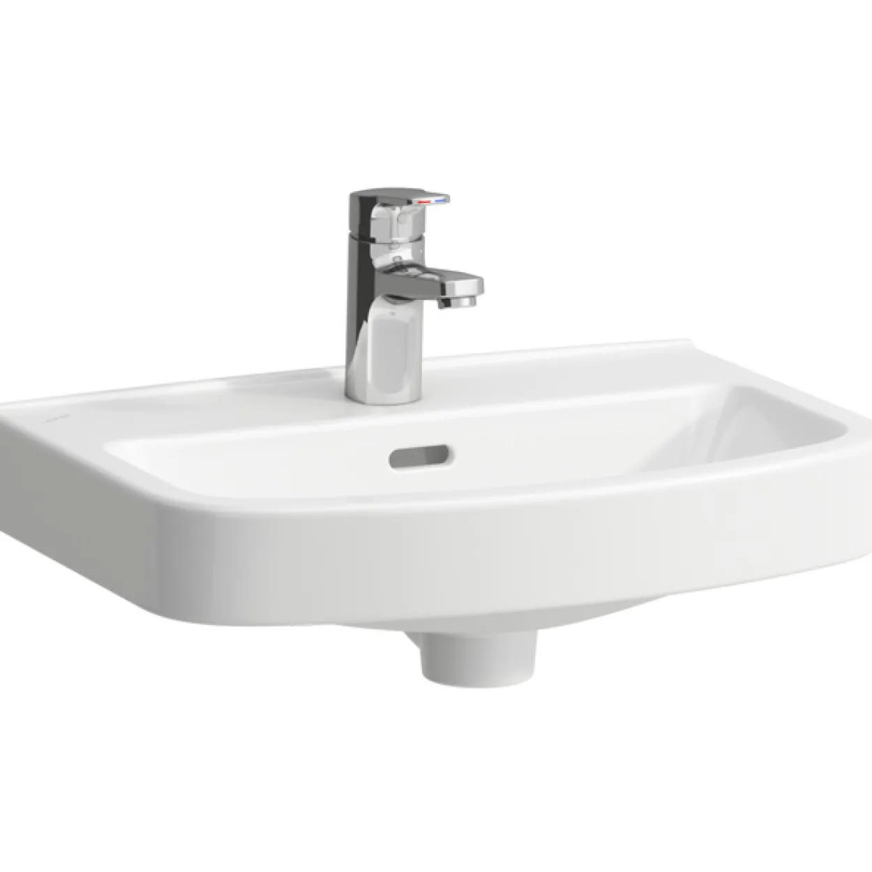 Laufen kompas servant med kranhull og overløp 50x36 cm