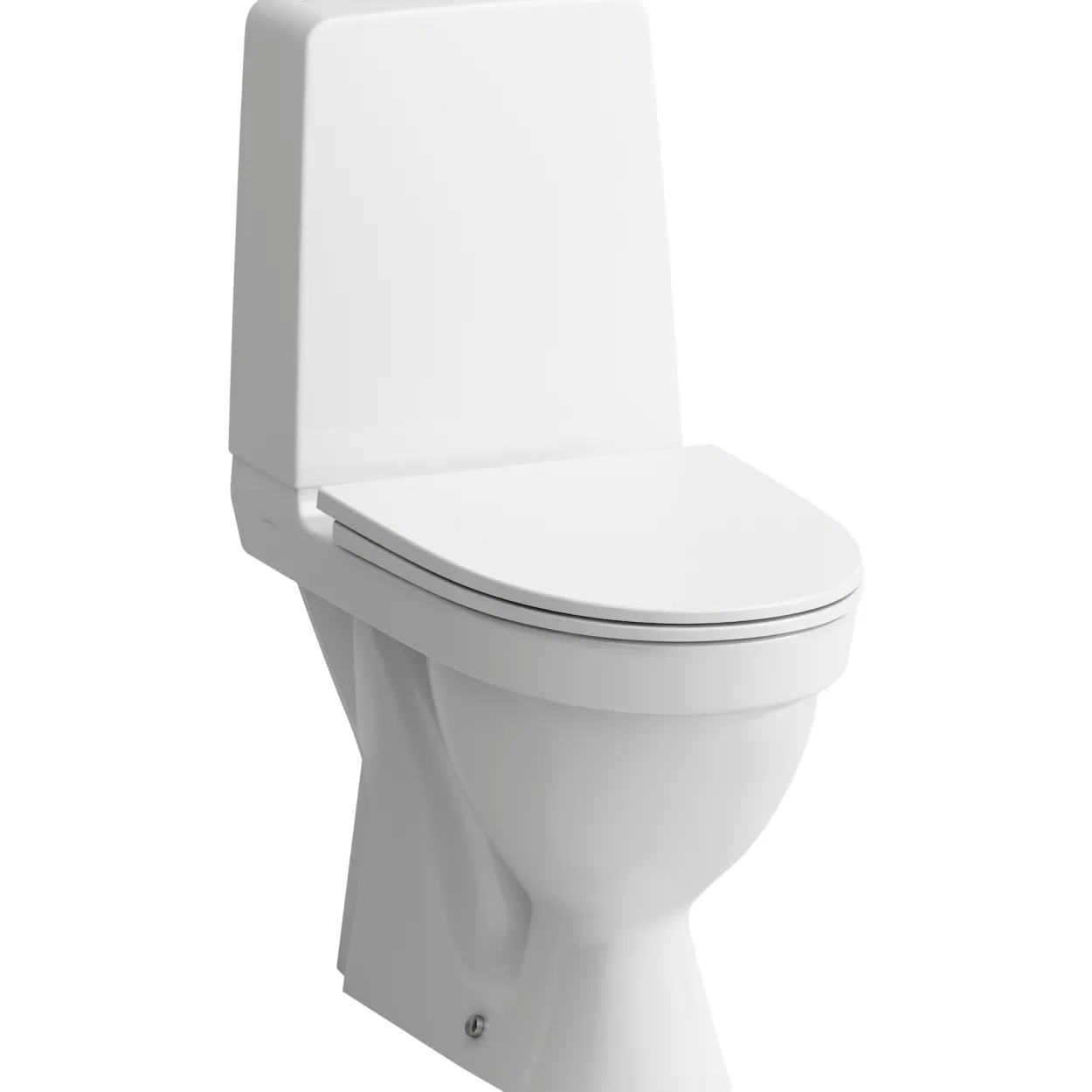 Laufen kompas toalett med skjult s-lås åpen spylekant 4,5/3l m/laufen clean coat-overflate