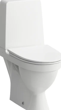 Laufen kompas toalett rimless 4,5/3l p-lås lcc hvit