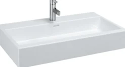 Laufen living city servant 80x46 cm u/armaturhull hvit
