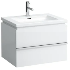 Laufen living square heldekkende servant 65 cm m/overløp, hvit