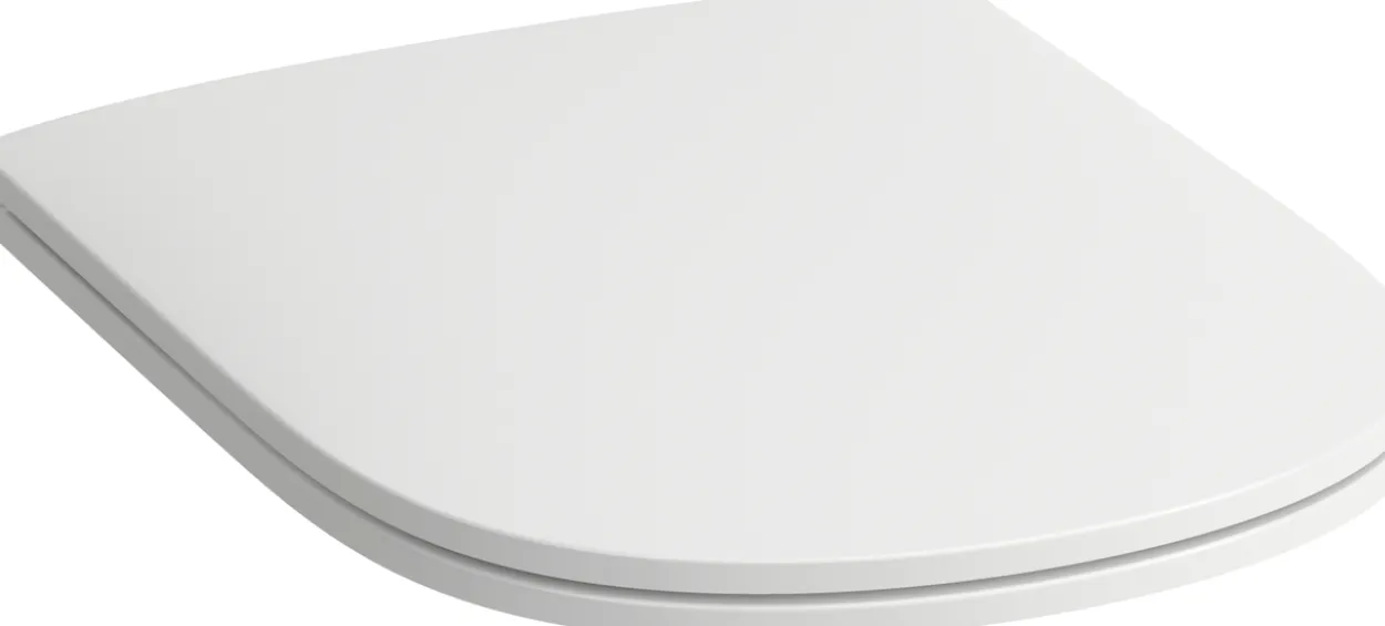 Laufen lua toalettsete m/soft-close & quick-release hvit