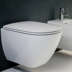 Laufen lua toalettsete m/soft-close & quick-release hvit