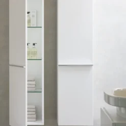 Laufen new classic høyskap 165 cm venstre kalket eik