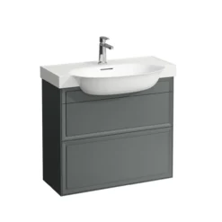 Laufen new classic servantskap 80 cm 2 skuffer trafikkgrå