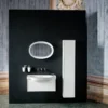 Laufen new classic servantskap 120 cm 1 skuff hvit høyglans