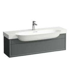 Laufen new classic servantskap 120 cm 1 skuff trafikkgrå