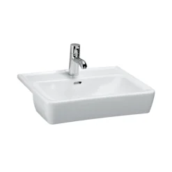 Laufen pro a delvis nedfelt servant 56x44 cm hvit