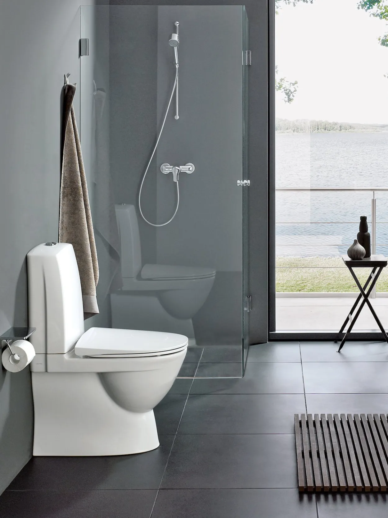 Laufen pro-n toalett back to wall rimless m/skjult s/p-lås
