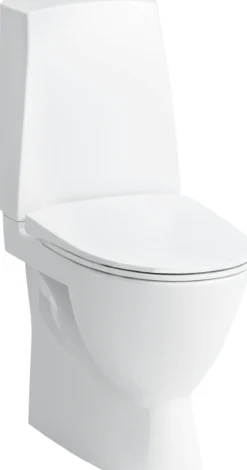Laufen pro n toalett 4,5/3l skjult s-lås lcc hvit