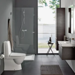 Laufen pro n toalett 4,5/3l skjult s-lås lcc hvit