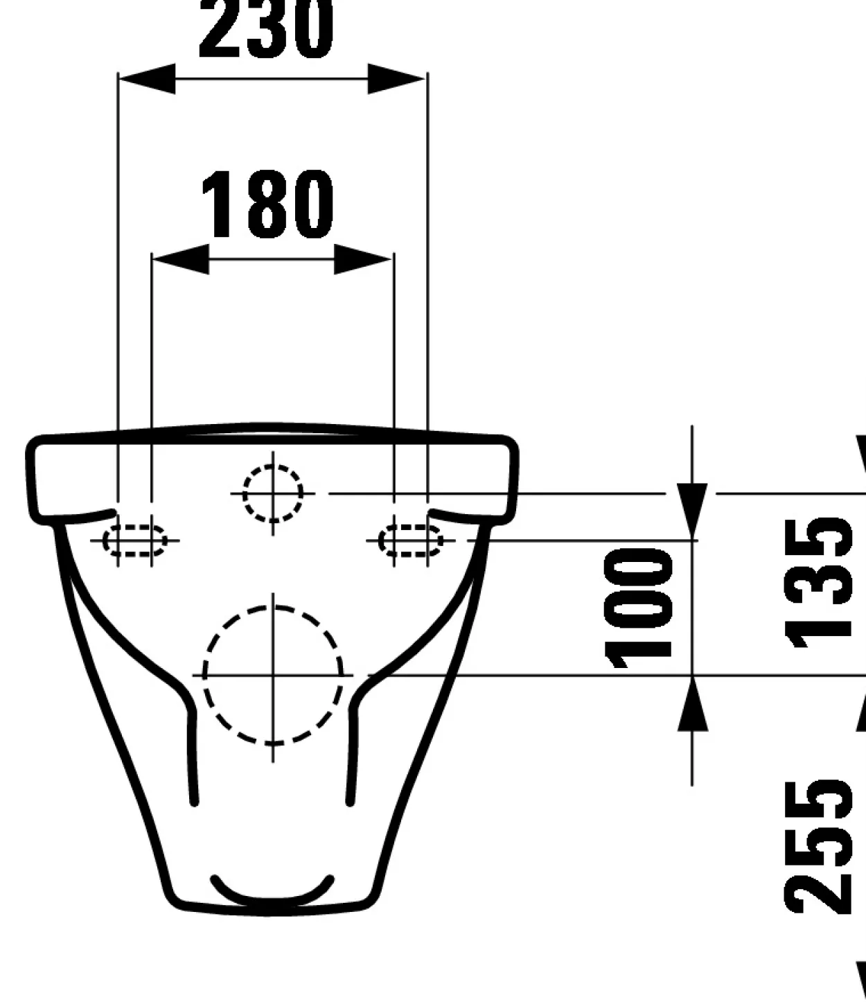 Laufen pro-n veggskål 50