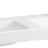 Laufen pro s dobbel servant 120x46,5 cm hvit