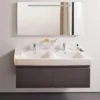 Laufen pro servantskap 122 cm 2 skuffer wenge