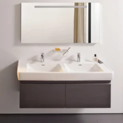 Laufen pro servantskap 122 cm 2 skuffer wenge