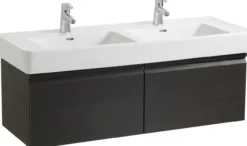 Laufen pro servantskap 122 cm 2 skuffer wenge