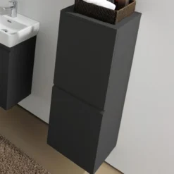 Laufen pro sideskap 100x35 cm venstre grafittgrå
