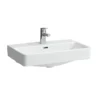 Laufen pro s servant 55x46,5 cm u/armaturhull & overløp hvit
