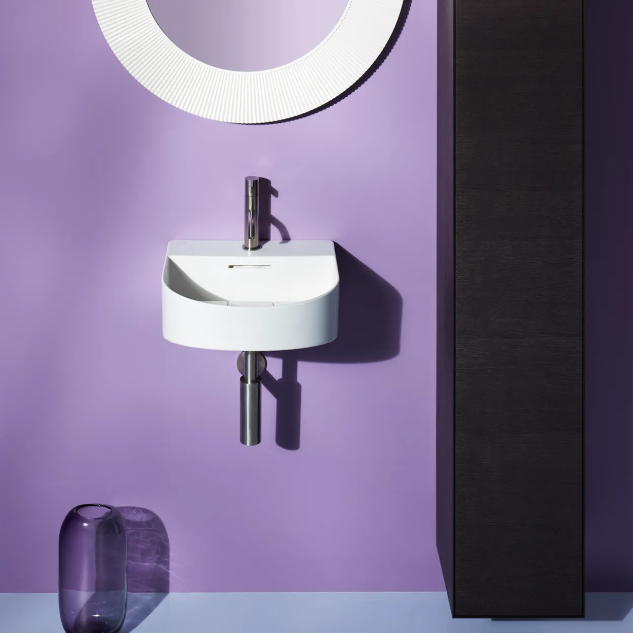 Laufen sonar saphirkeramik servant 41 cm m/overløp