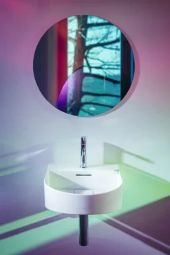 Laufen sonar saphirkeramik servant 41 cm m/overløp
