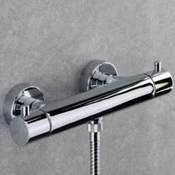 Lavabo argo dusjtermostat m/eco stop krom