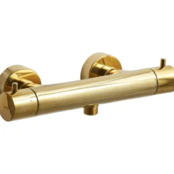 Lavabo argo dusjtermostat m/eco stop massiv messing