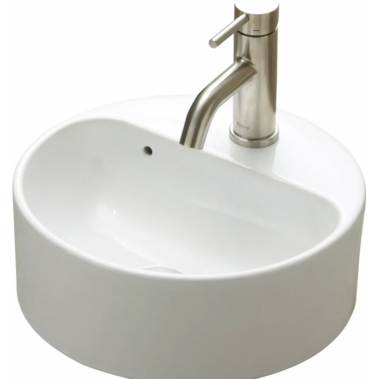 Lavabo axa rondo 1035 normal porselen servant hvit