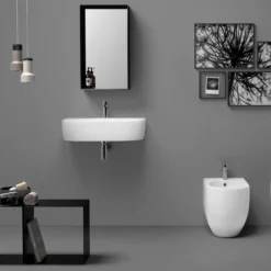 Lavabo flo 60 porselen servant hvit