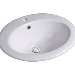 Lavabo gino 51 porselen servant hvit