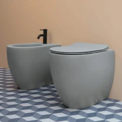 Lavabo glomp btw bidét matt grå