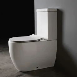 Lavabo glomp rimless gulvstående toalett hvit