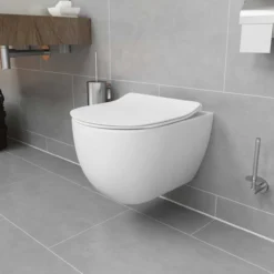 Lavabo glomp rimless vegghengt toalett hvit